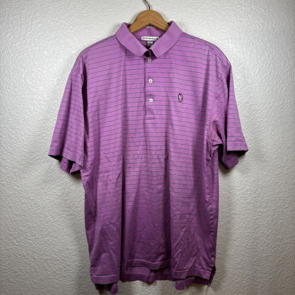 Peter Millar Golf Polo Cherokee Town & Country Club Shirt Mens X-Large XL